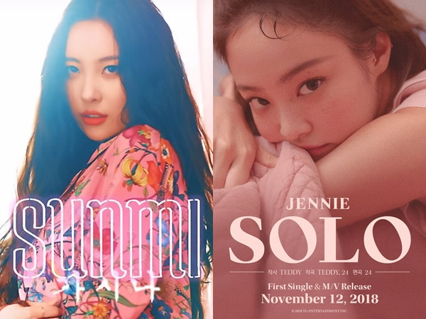 Vũ đạo của "SOLO" (Jennie) khớp với "Gashina" (Sunmi) đến không tưởng