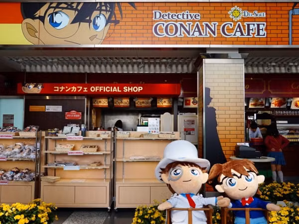 Sau Nhật Bản, Bangkok sắp mở quán “Café Thám Tử Conan” vào tháng 9