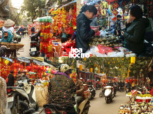 Người dân Hà Nội nô nức mua sắm đồ trang trí Tết trong những ngày cuối năm
