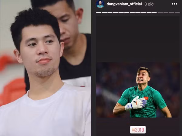 Cầu thủ Việt Nam hưởng ứng trào lưu chào tạm biệt năm 2019