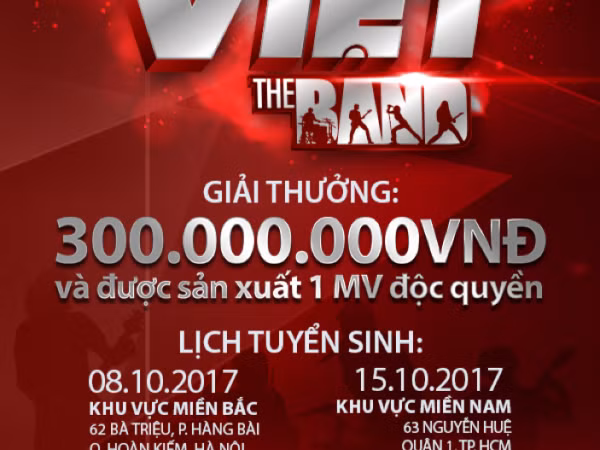 Chương trình truyền hình thực tế “Ban Nhạc Việt” chính thức thông báo tuyển sinh