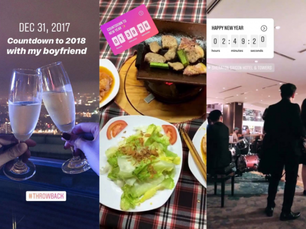 Giới trẻ rộn ràng đón năm mới trên mạng xã hội