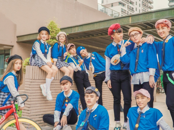 Chán hình ảnh màu sắc, Zero 9 bỗng hóa thành học sinh trong MV mới