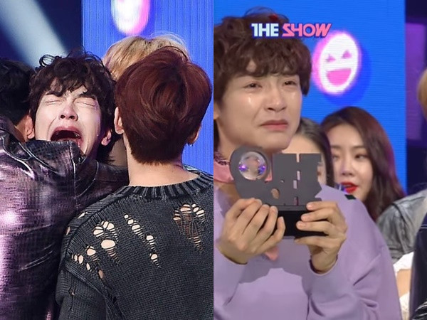 Thành viên N.Flying được cư dân mạng săn lùng vì "khóc trôi cả sân khấu"