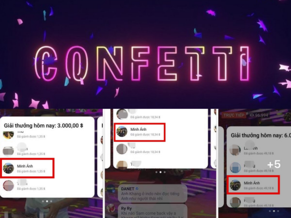 Mất vui rồi: Dân mạng "tố" Confetti Việt Nam gian lận, người thắng giải có dấu hiệu "lạ"