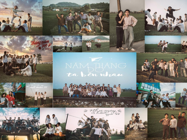 Teen Ninh Bình "chất lừ" trong bộ ảnh kỷ yếu mang phong cách "retro" độc đáo