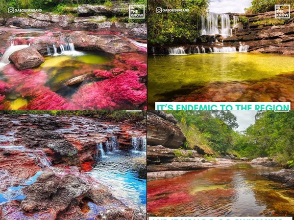 Khám phá dòng sông chảy từ thiên đường