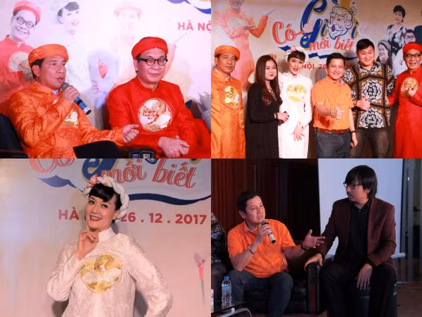 Vân Dung, Chí Trung, Quang Thắng “bật mí” về Táo quân 2018