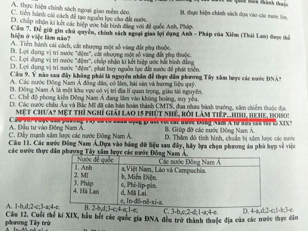Thầy giáo dạy Sử nắm bắt được tâm lý học trò: "Mệt chưa? Mệt thì nghỉ giải lao 15 phút nhé…"