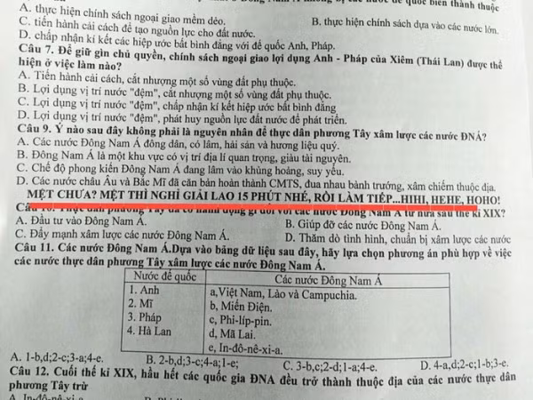 Thầy giáo dạy Sử nắm bắt được tâm lý học trò: "Mệt chưa? Mệt thì nghỉ giải lao 15 phút nhé…"