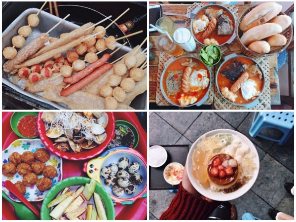 Các món ngon nổi tiếng quanh các trường THPT tại Hà Nội