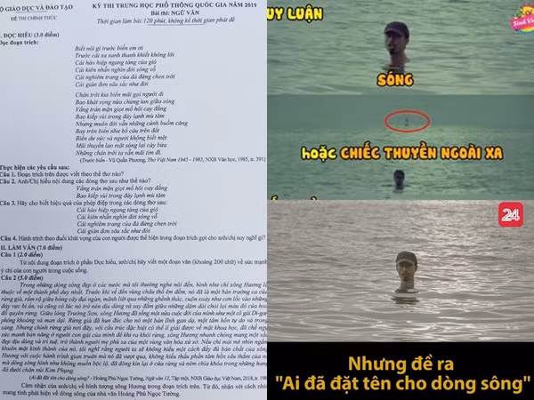 Hoàn thành môn thi Ngữ văn, các sĩ tử "rần rần" đăng ảnh khen Đen Vâu là "thánh đoán"