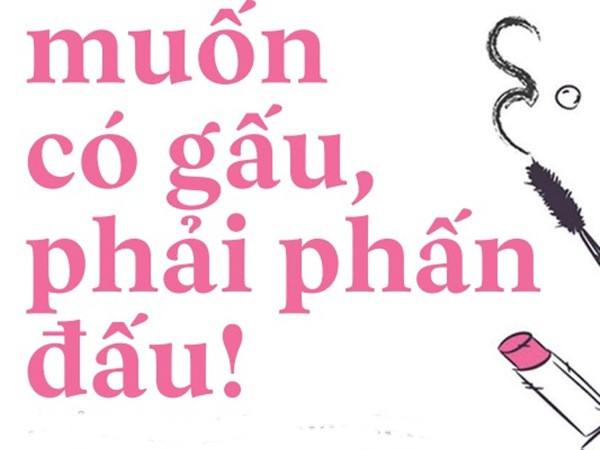 "Muốn có gấu, phải phấn đấu" - Cuốn sách dành cho các cô gái trước thềm Noel