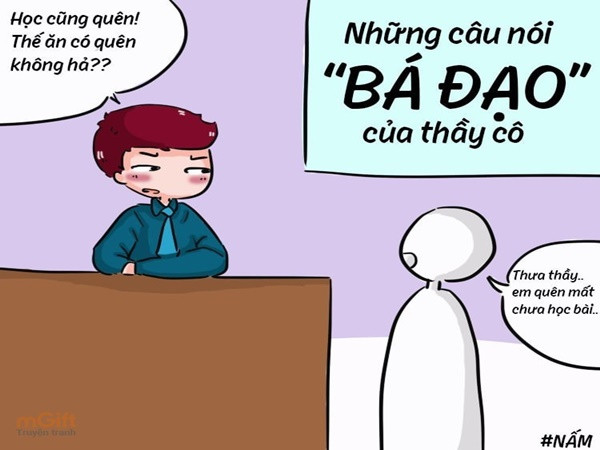 "Bó tay" với những câu nói "bá đạo" của thầy cô dạy Toán