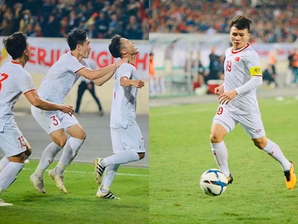 U23 Việt Nam vs U23 Indonesia: Từ cú đá phạt của Quang Hải, Việt Hưng ghi bàn ở phút cuối