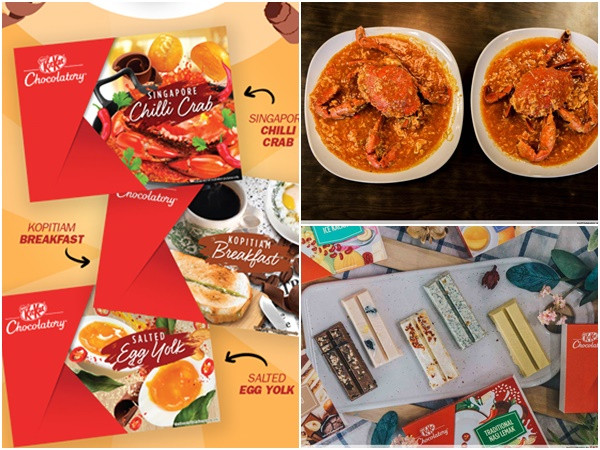 KitKat "chơi lớn" tung phiên bản socola giới hạn vị cua cay và lòng đỏ trứng muối