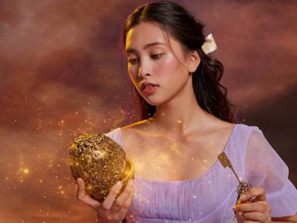 Hình ảnh Hoa hậu Tiểu Vy bất ngờ xuất hiện trên fanpage chính thức của hãng phim Disney