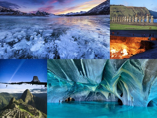 10 địa điểm siêu thực tưởng như không tồn tại trên trái đất