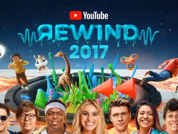 FAPtv là đại diện duy nhất của Việt Nam lọt top YouTube Rewind 2017