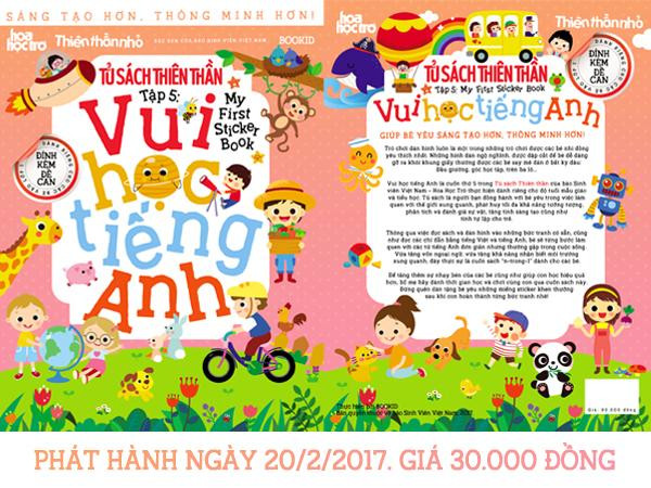 “Tủ Sách Thiên Thần” ra mắt ấn phẩm thứ 5: Vui học tiếng Anh