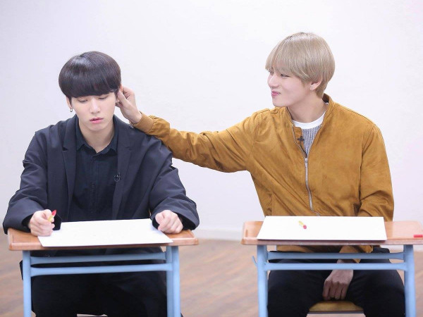 Thân thiết là thế, vì nguyên nhân gì mà "út vàng" Jungkook "mắng yêu" V (BTS)?