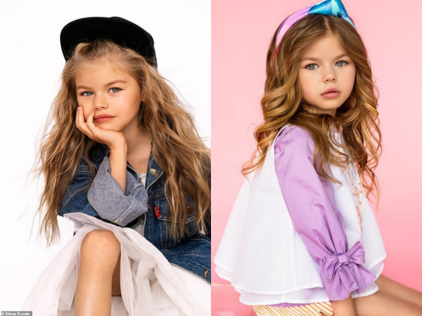 Đây chính là mẫu nhí người Nga được mệnh danh xinh nhất thế giới!