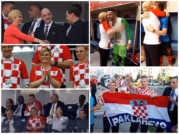 Nữ Tổng thống xinh đẹp - fan cuồng nhiệt nhất của Croatia tại World cup