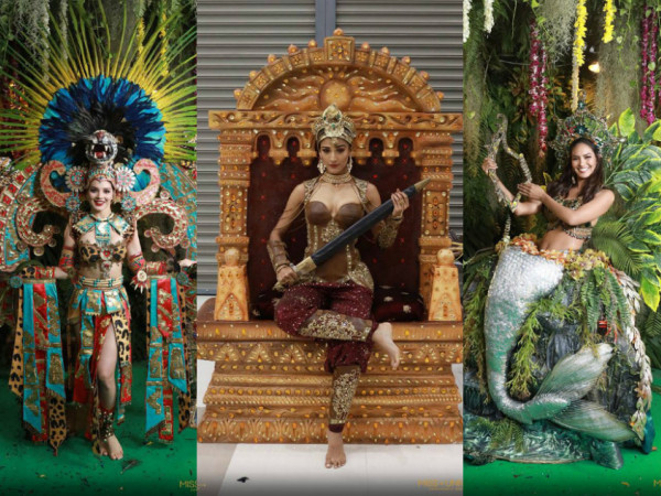 Những bộ trang phục dân tộc siêu “chặt chém” ở Miss Universe, “Bánh mì” của H’Hen Niê chưa là gì