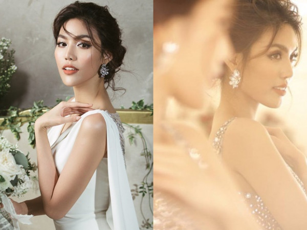 Lộ diện 3 bộ váy cưới đẹp kiêu sa không thể rời mắt của siêu mẫu Lan Khuê