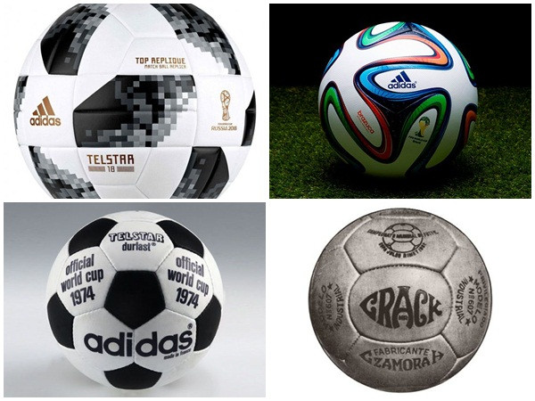 Trái bóng World Cup đã thay đổi như thế nào 56 năm qua?