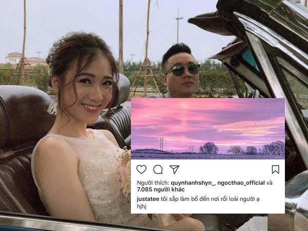 Ba tháng sau lễ ăn hỏi, JustaTee hạnh phúc thông báo sắp được làm bố