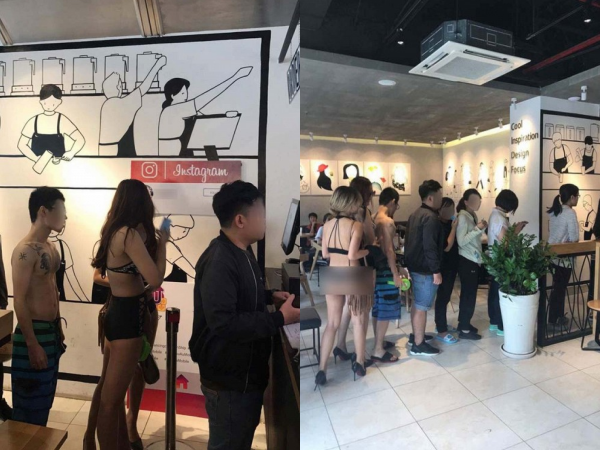 Thực hư chuyện quán trà sữa ở Sài Gòn miễn phí đồ uống cho khách hàng mặc bikini