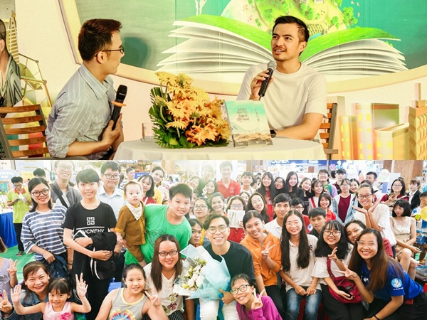 Lý Thành Cơ, Minh Dự và những câu chuyện bí mật tại “Trao một cuốn sách - Tặng một tương lai” 