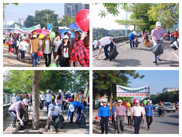 Sinh viên Đại học Vinh hào hứng hưởng ứng cuộc thi “Biến đổi khí hậu với cuộc sống”