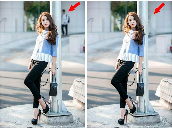 Thủ thuật giúp dễ dàng xóa bỏ những chi tiết thừa không mong muốn trên hình ảnh