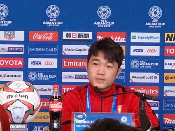 Xuân Trường: "Toàn đội sẽ thi đấu 100% sức lực trước trận sống còn với Yemen"