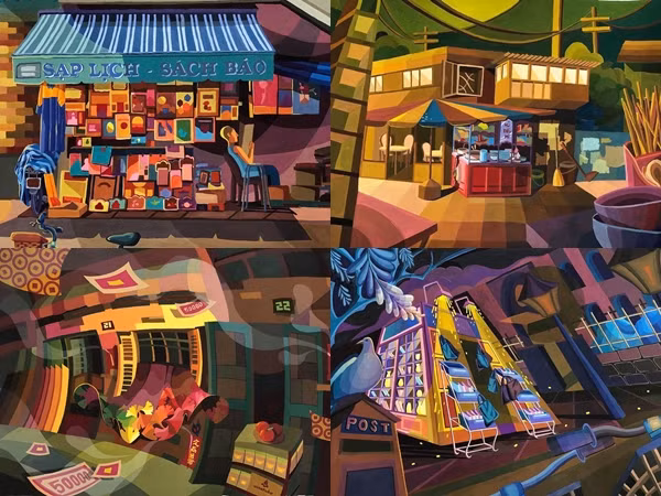 Bộ đồ án siêu "xịn" được thực hiện bởi sinh viên Mỹ thuật năm nhất