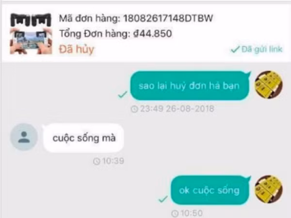 Những lý do hủy đơn hàng không thể "bá đạo" hơn của các "thượng đế"