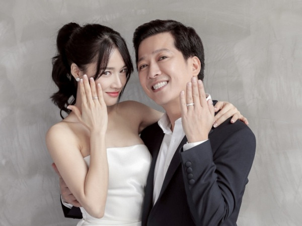 Sau bao ngày chờ đợi, bộ ảnh cưới đáng yêu của Nhã Phương - Trường Giang đã được hé lộ