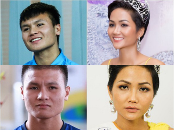 Loạt ảnh chứng minh: Hoa hậu H'Hen Niê và cầu thủ Quang Hải thực sự có "tướng phu thê"!