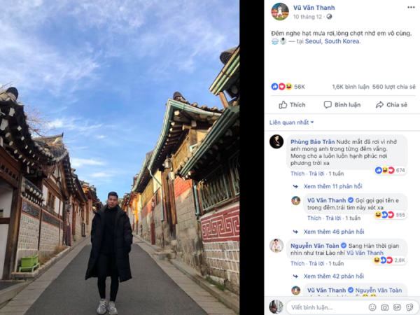 Đăng ảnh "thả thính", Văn Thanh bị Duy Mạnh và Đình Trọng "troll" nhiệt tình