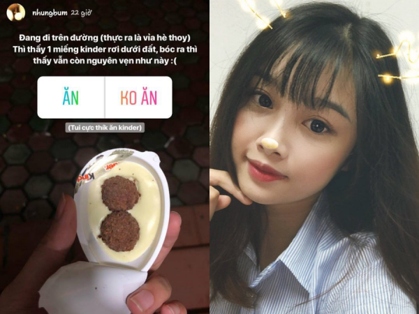 "Ăn cả thế giới" như bạn gái Văn Toàn: Nhặt được socola trên vỉa hè, "chén" luôn không suy nghĩ