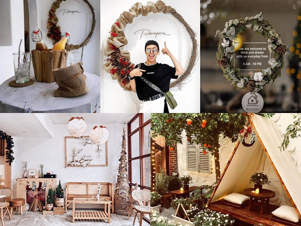 Những quán cà phê hút giới trẻ Sài thành check-in mùa Giáng sinh