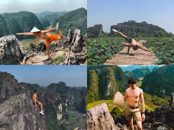 "Ngất ngây" với dàn trai đẹp check-in ở địa điểm "sống ảo" hot nhất miền Bắc