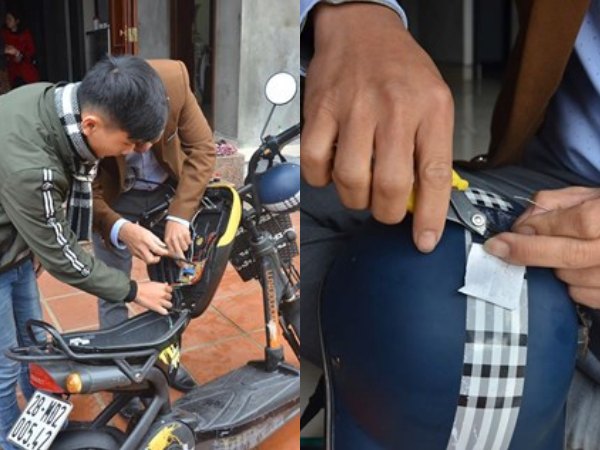 Thầy trò cùng thiết kế chiếc mũ bảo hiểm thông minh có một không hai