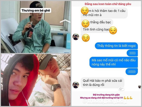 Mổ mũi mà không được Văn Toàn hỏi thăm, Xuân Trường dỗi: "Thằng đầu bạc, tính tình cũng bạc"