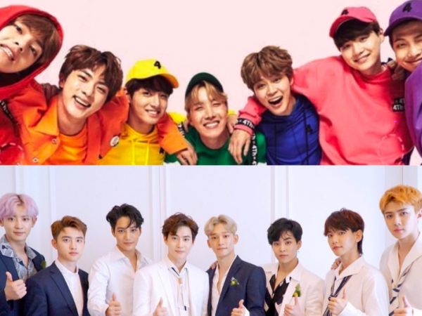 Phản ứng của fan khi nhân viên trong concert EXO mặc áo của... BTS