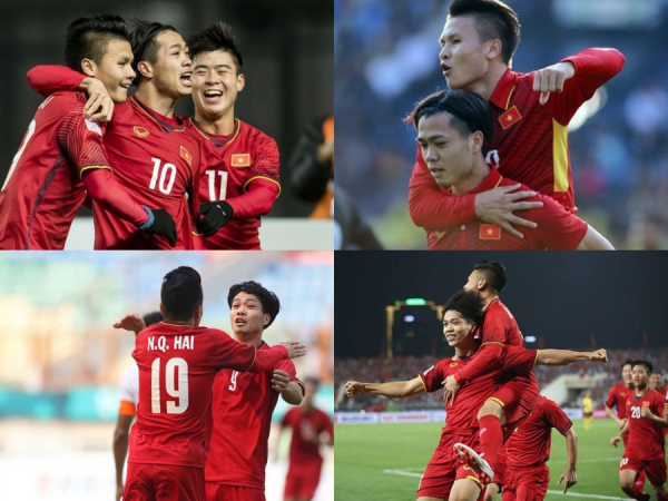 Quang Hải "dành cả thanh xuân" bắt Công Phượng cõng, bế, ôm khiến dân tình cười lăn