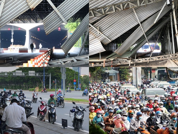 Vụ sập giàn giáo gây tê liệt hầm Thủ Thiêm: Hai tài xế đều… không biết gì?!