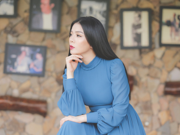 Ca sĩ Lệ Quyên hoá thiếu nữ dịu dàng trong loạt ảnh hậu trường của album mới